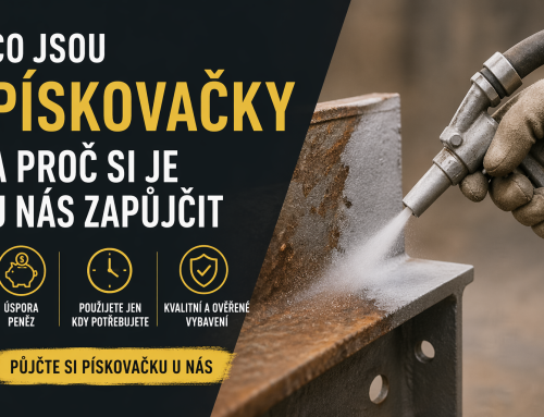 Proč si u nás zapůjčit pískovačku