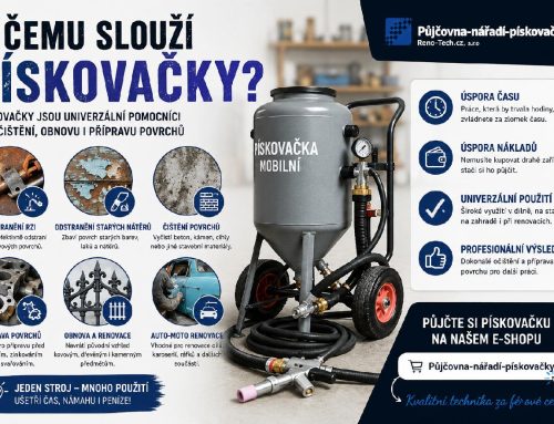 K čemu slouží pískovačky