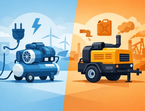 #46.: Elektrický nebo dieselový kompresor?